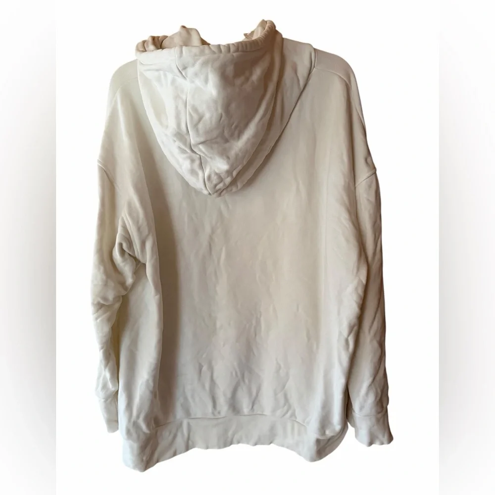 Adidas Originals Trefoil Off White 100%‎ Cotton Hoodie